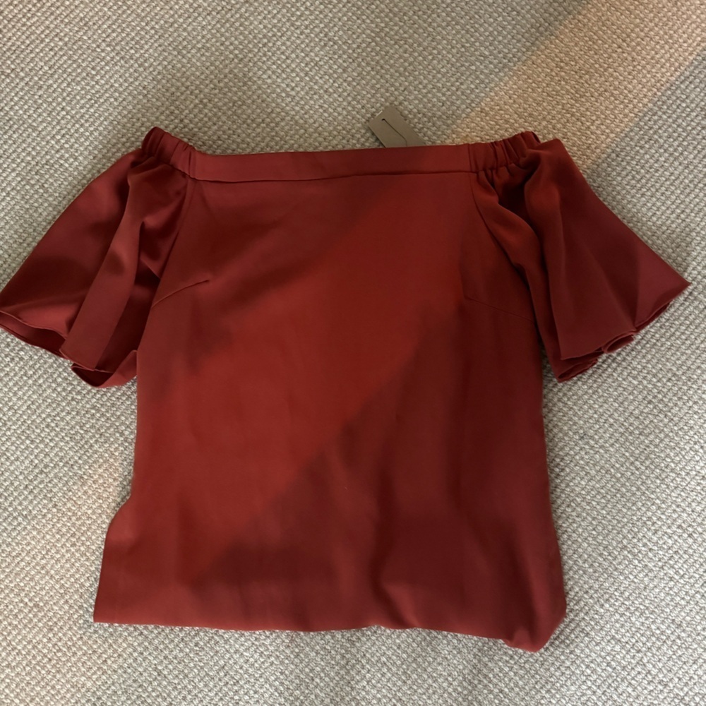 Orange DO+BE top